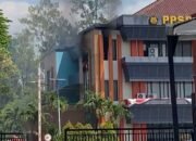 Kantor PPSDM Migas Cepu Terbakar, Gudang Lantai 3 Hangus Dilalap Api