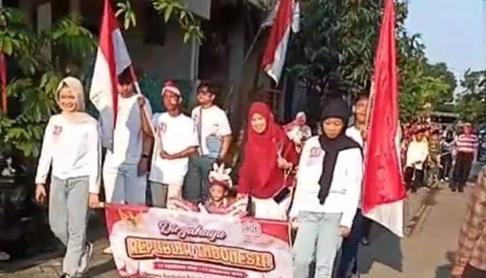 Warga Komplek Duta Asri RW 08 Meriahkan HUT RI ke-80 dengan Karnaval Kebangsaan