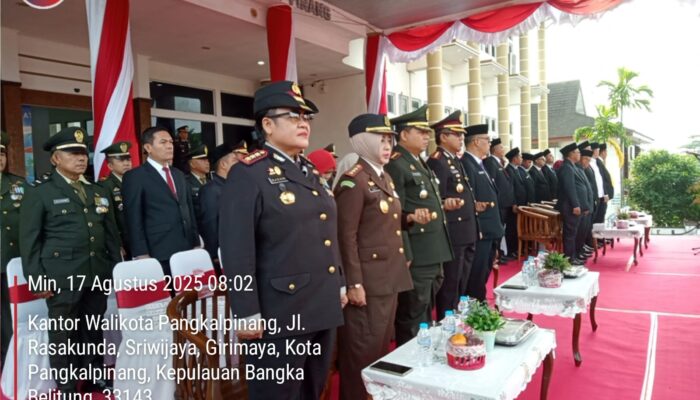 Pj Wali Kota: HUT RI ke-80 Jadi Momentum Pangkalpinang Bersatu dan Sejahtera