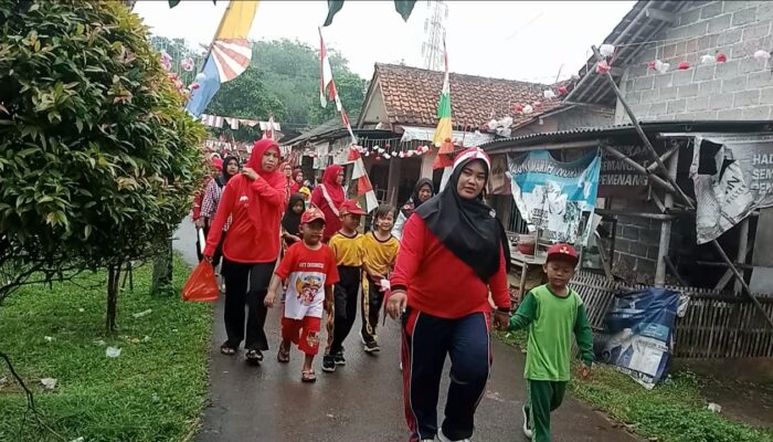 SDN Ranca Kalapa II & III Meriahkan HUT RI ke-80 dengan Jalan Santai dan Aneka Lomba