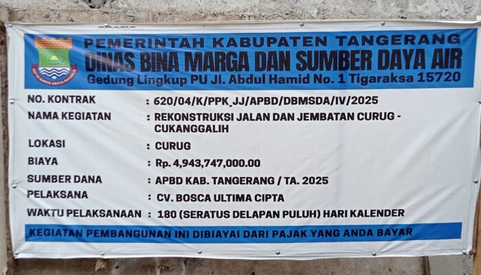 Pembangunan Jalan Curug–Cukanggalih Diduga Abaikan Keselamatan Pekerja