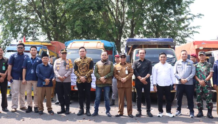 Pj Wali Kota Pangkalpinang Hadiri Distribusi Kotak dan Bilik Suara
