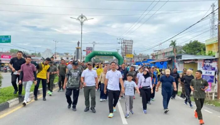 Wabup Nazar Efendi Launching Car Free Day Perdana di Tebo