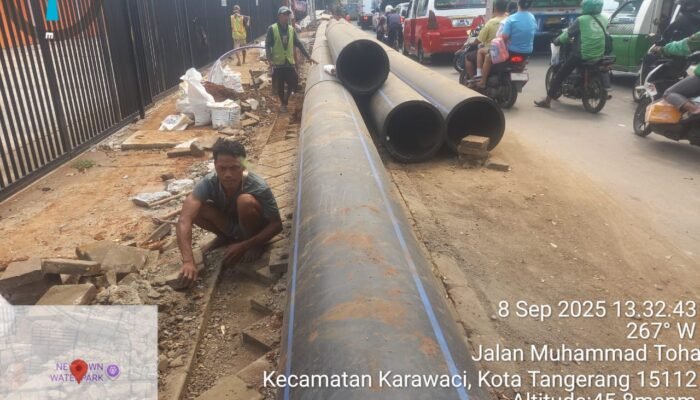 Galian Kabel di Jalan M. Toha Diduga Langgar Aturan, Aktivis Sekaligus Warga Hentikan Pekerjaan di Tempat