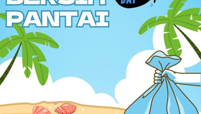 Ratusan Relawan Lions Club dan TNI AL Siap Bersihkan Pantai Tanjung Pasir