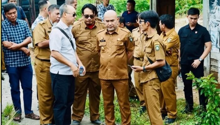 Bupati Bungo Tinjau Lokasi Pembangunan Mall Baru