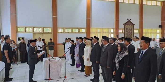 Bupati Bungo Lantik 36 Pejabat Baru