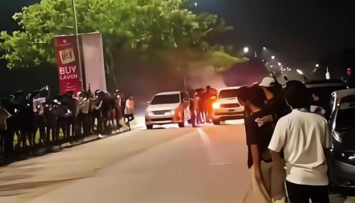 Diduga Libatkan Oknum Polisi, Aksi Balap Liar di Suvarna Lavon Tangerang Bikin Warga Geram
