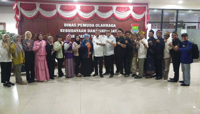 DKKT Kabupaten Tangerang dan Disporabudpar Jalin Sinergi Budaya Gemilang