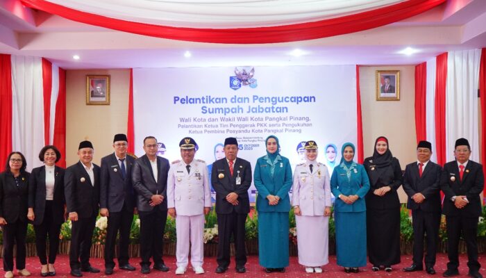 Program 100 Hari Kerja, Prof Udin–Dessy Fokus Benahi UMKM, Kesehatan, dan Kebersihan Kota Pangkalpinang