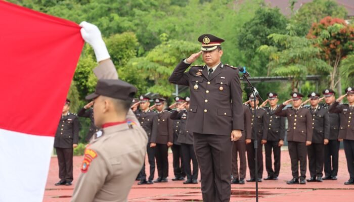 Polres Bangka Barat Kobarkan Semangat Sumpah Pemuda dan Nasionalisme