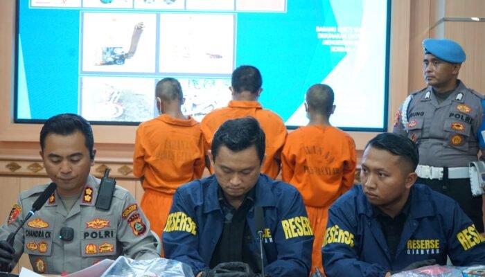 Pembunuhan Sadis di Tampaksiring Terungkap, 3 Buruh Bangunan Asal Jember Dibekuk Polres Gianyar
