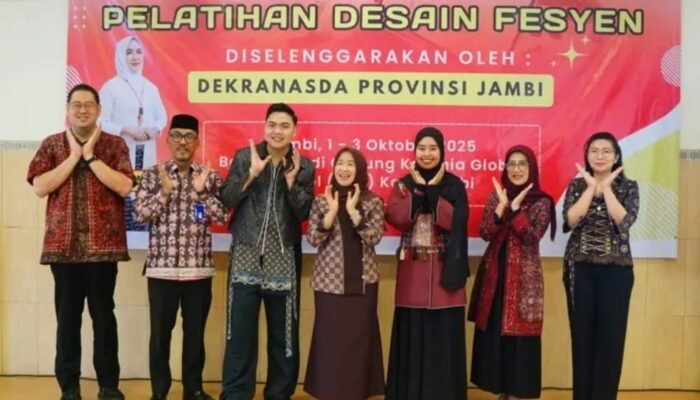 Hesti Haris Dorong Wastra Jambi Naik Kelas Lewat Pelatihan Desain Fesyen