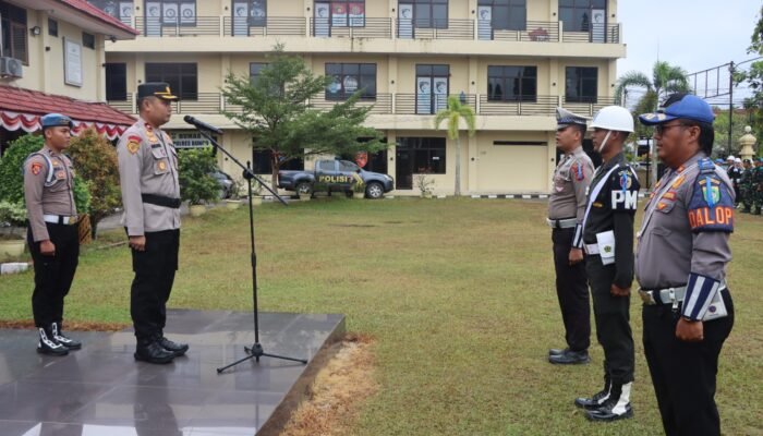 Polres Bungo Gelar Operasi Zebra 2025, Fokus Tekan Pelanggaran Lalu Lintas