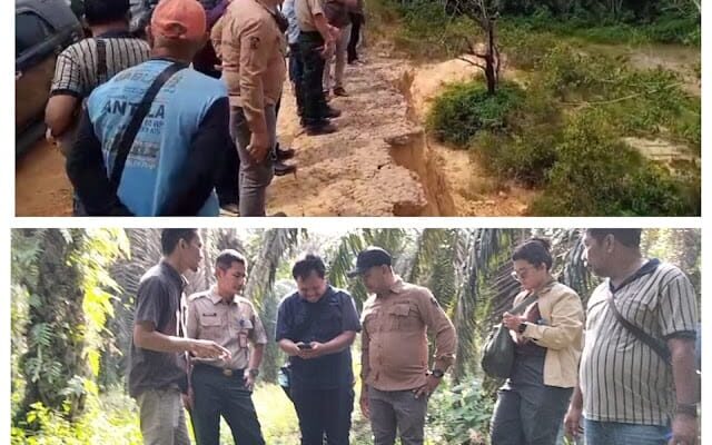 Komisi III DPRD Tebo Tinjau Bekas Tambang PT A4 dan Alur Sungai Mahang