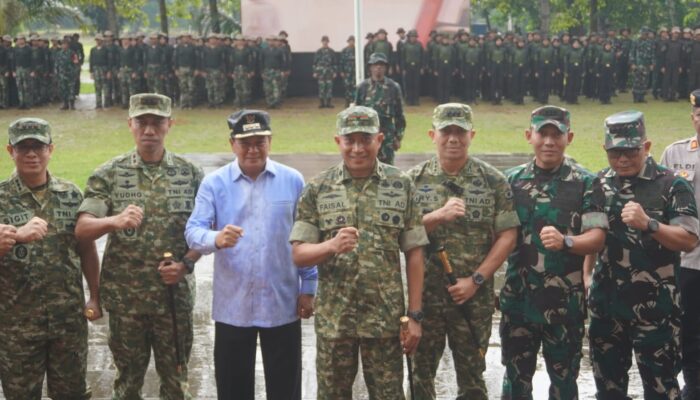 Cetak Generasi Disiplin dan Berkarakter, Danrem 052/Wkr Buka Persami KKRI 2026