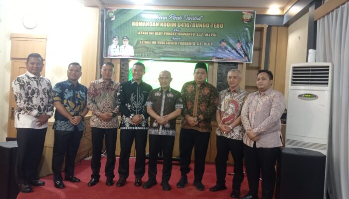 Pemkab Bungo Gelar Pisah Sambut Dandim 0416/Bungo Tebo