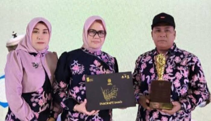 Dekranasda Kabupaten Bungo Raih Juara I Kerajinan Batu Tingkat Nasional di INACRAFT 2026