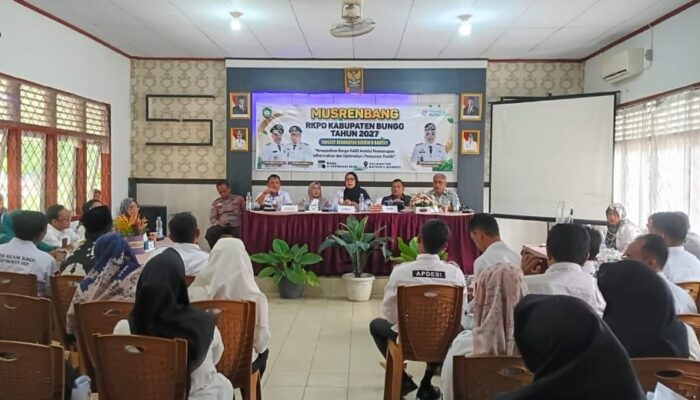 Ketua DPRD Bungo Hadiri Musrenbang RKPD 2027 di Bathin II Babeko