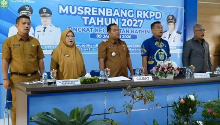 Ketua DPRD Bungo Tegaskan Aspirasi Warga Jadi Prioritas Musrenbang RKPD 2027 Bathin III