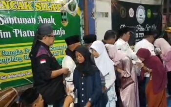 Sambut Ramadan, Kesti TTKKDH DPC Cikupa Gelar Festival Ibing dan Santunan Yatim