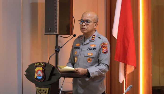 Kapolda Banten Pimpin Rakor Jelang Ramadan, Jamin Stok Pangan dan Kamtibmas Kondusif