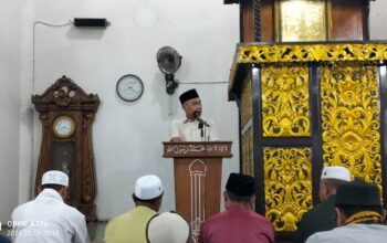 Bupati dan Wabup Bungo Tarawih Perdana di Masjid Agung, Awali Ramadan 1447 H