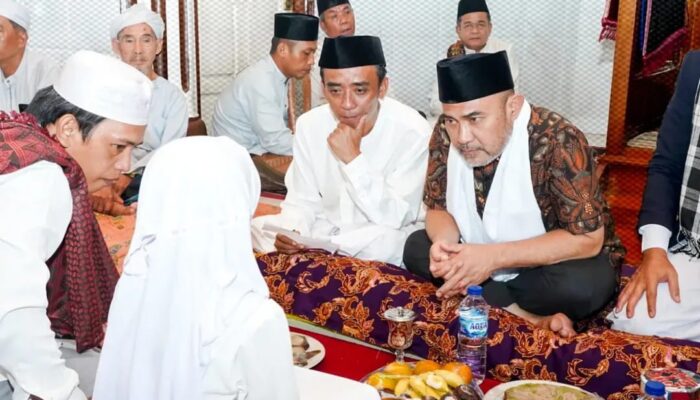 Bupati Dedy Putra Hadiri Imtihan Madrasah Nurul Huda di Karak Apung