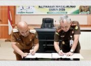 Bupati Bungo Teken Kerja Sama Hukum dengan Kejari Bungo 2026