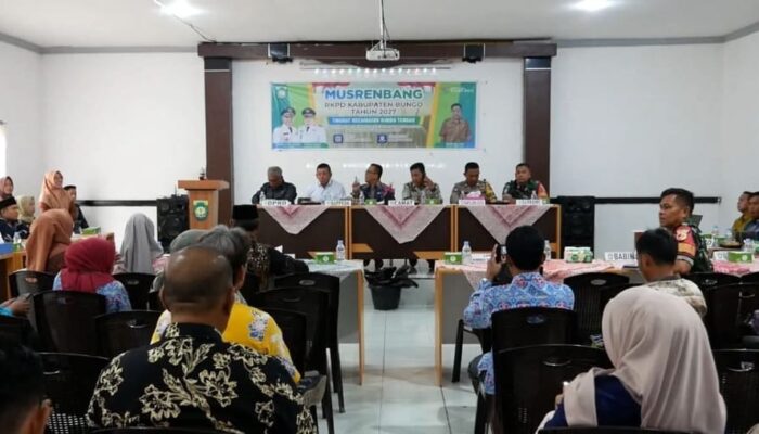 Waka II DPRD Bungo Hadiri Musrenbang Rimbo Tengah, Infrastruktur Jadi Fokus