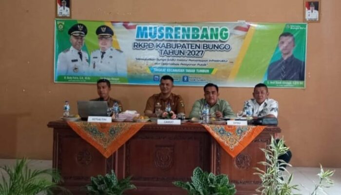 Darwandi dan Edi Kusnadi Hadiri Musrenbang RKPD Tanah Tumbuh 2027, 41 Usulan Jadi Prioritas