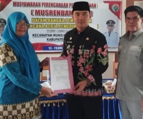 Dedi Hardani Kawal Aspirasi Musrenbang 2027 Muko-Muko Bathin VII