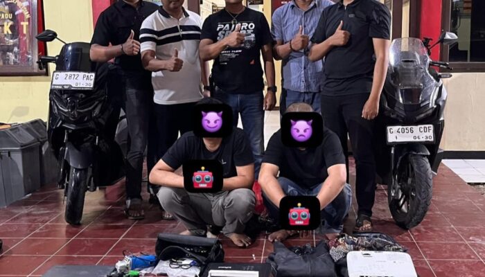 Polsek Todanan Bekuk 2 Pelaku Curat di SDN 2 Gondoriyo, Kerugian Rp27 Juta