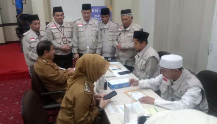 Walikota Pangkalpinang Ajak ASN Salurkan Zakat Lewat Baznas di Fundraising Ramadan 1447 H
