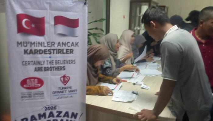 TDV Turki Salurkan 1.000 Paket Sembako Ramadan di Indonesia, 250 Dibagikan di Bekasi