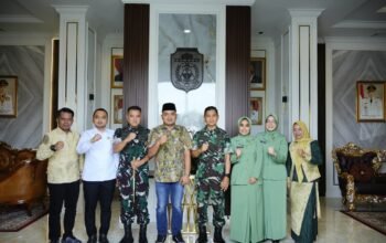 Bupati Tebo Sambut Kunker Danrem 042/Gapu, Perkuat Sinergi TNI dan Pemda