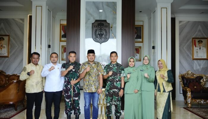 Bupati Tebo Sambut Kunker Danrem 042/Gapu, Perkuat Sinergi TNI dan Pemda