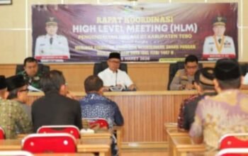 Wabup Tebo Pimpin Rakor Pengendalian Inflasi Jelang Idul Fitri