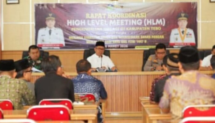 Wabup Tebo Pimpin Rakor Pengendalian Inflasi Jelang Idul Fitri