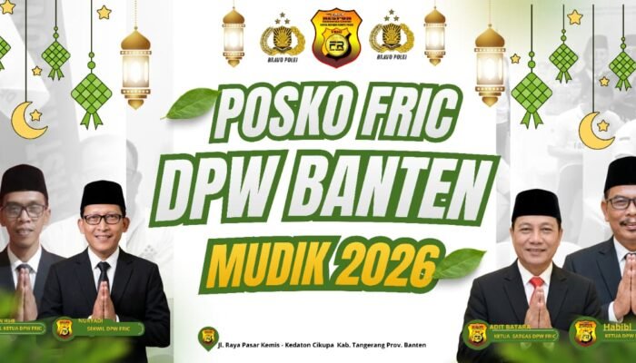 FRIC Banten Dirikan Posko Mudik 2026 di Cikupa, Dukung Kelancaran Arus Lebaran