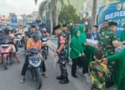 Kodim 0416/Bute Berbagi Takjil untuk Warga Bungo di Bulan Ramadan