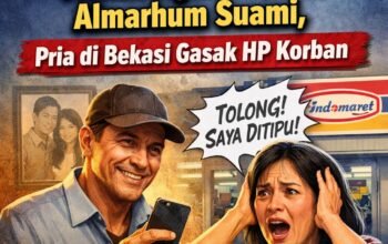 Modus Ngaku Teman Almarhum Suami, Pria di Bekasi Gasak HP Korban