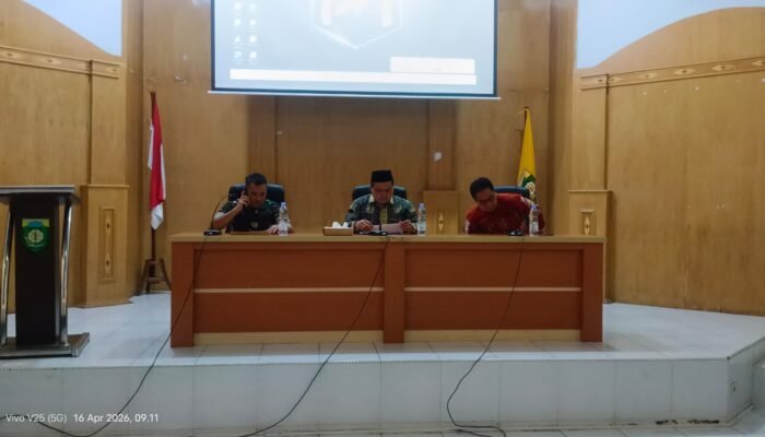 Pemkab Bungo Genjot Koperasi Merah Putih, TNI Siap Kawal di Tiap Kecamatan