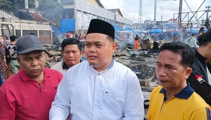 Kebakaran Pasar Atas Muara Bungo, Puluhan Kios Ludes
