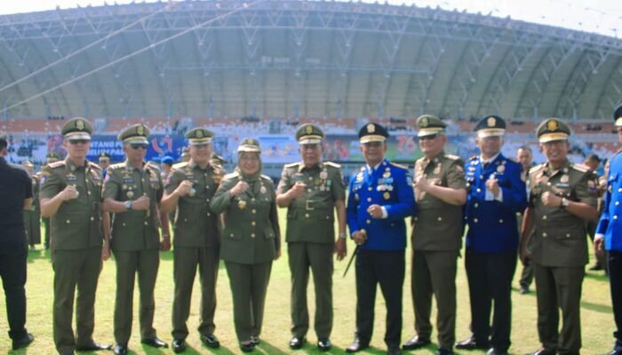 Wagub Jambi Hadiri HUT Damkar, Satpol PP dan Satlinmas di Palembang