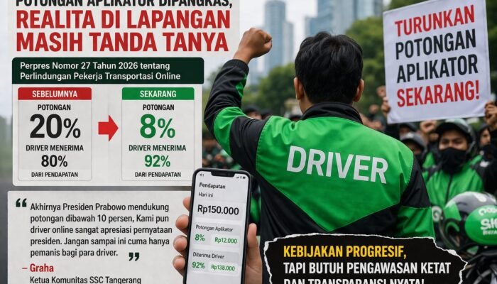 Potongan Aplikator Dipangkas, Realita di Lapangan Masih Tanda Tanya