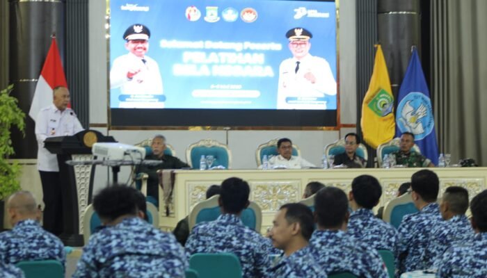 100 PPPK paruh waktu Kota Tangerang ikuti pelatihan bela negara