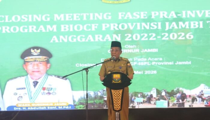 Jambi Siap Jadi Pionir Ekonomi Hijau dan Penurunan Emisi Nasional