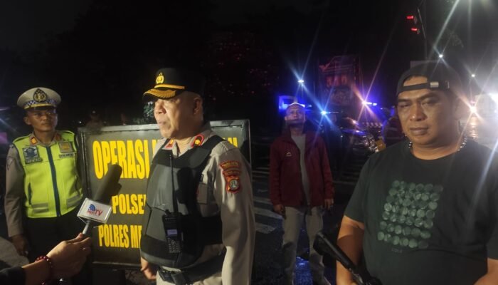 Polsek Jatiuwung Gelar Razia Cipkon, Antisipasi Begal dan Tawuran