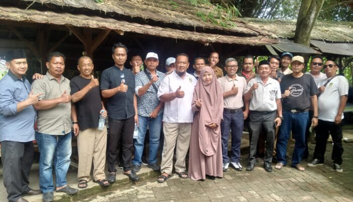 Aries Apriyanto Syukuran Usai Terpilih Jadi Anggota BPD Mekarmukti